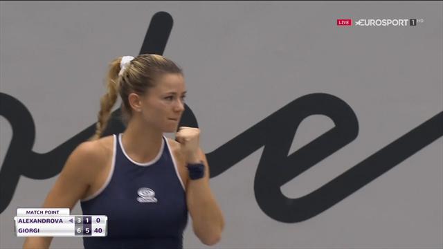 Camila Giorgi wint eenvoudig het WTA-toernooi in Linz Camila Giorgi wint eenvoudig het WTA-toernooi in Linz