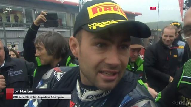 'I couldn't have asked for any more!'- Haslam reacts to title win after Race 3 'I couldn't have asked for any more!'- Haslam reacts to title win after Race 3