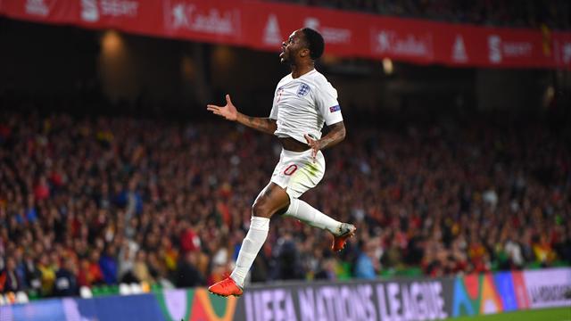 Sterling a fait parler sa vitesse pour nettoyer la lucarne de De Gea