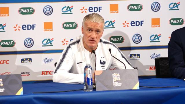 Bleus - Deschamps ''optimiste'' avant de défier l'Allemagne Bleus - Deschamps ''optimiste'' avant de défier l'Allemagne