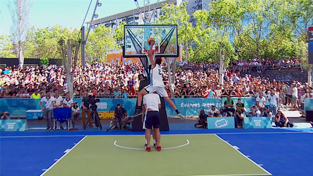 Olimpiadi Giovanili: Fausto Ruesga vince l'oro nel dunk contest del 3x3 Olimpiadi Giovanili: Fausto Ruesga vince l'oro nel dunk contest del 3x3