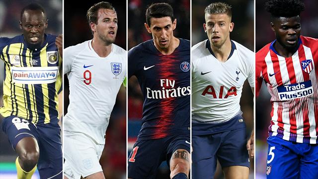 Bolt, Kane, Di María, Alderweireld y Thomas, los nombres del día Bolt, Kane, Di María, Alderweireld y Thomas, los nombres del día