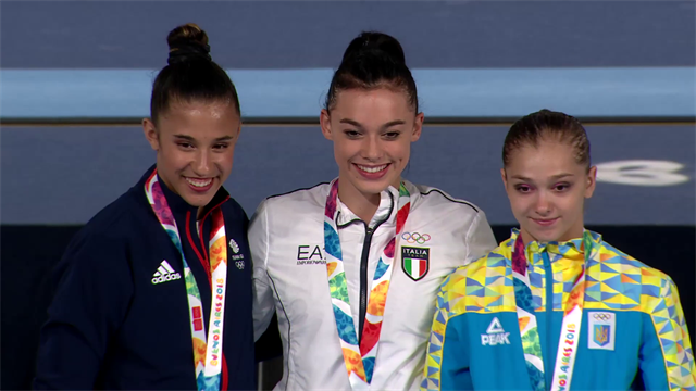 Villa: "La medaglia cui tengo di più è quella dell'all around" Villa: "La medaglia cui tengo di più è quella dell'all around"