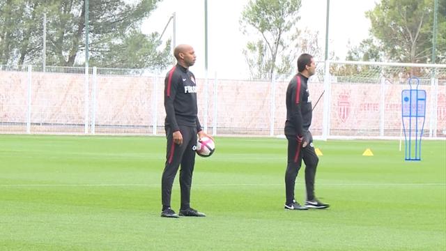 Así fue el primer entrenamiento de Henry como entrenador del Mónaco Así fue el primer entrenamiento de Henry como entrenador del Mónaco