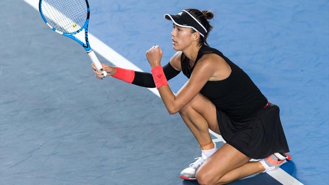Open Australia 2019, Zheng-Muguruza: El mejor momento para sacar a la mejor Garbiñe (2:30 en E2)