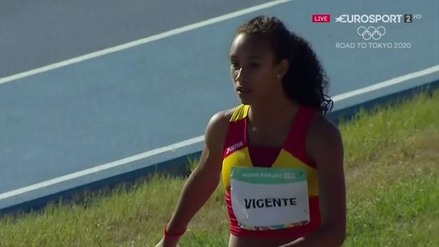 Buenos Aires 2018: María Vicente, plata en triple salto con 13.67 Buenos Aires 2018: María Vicente, plata en triple salto con 13.67