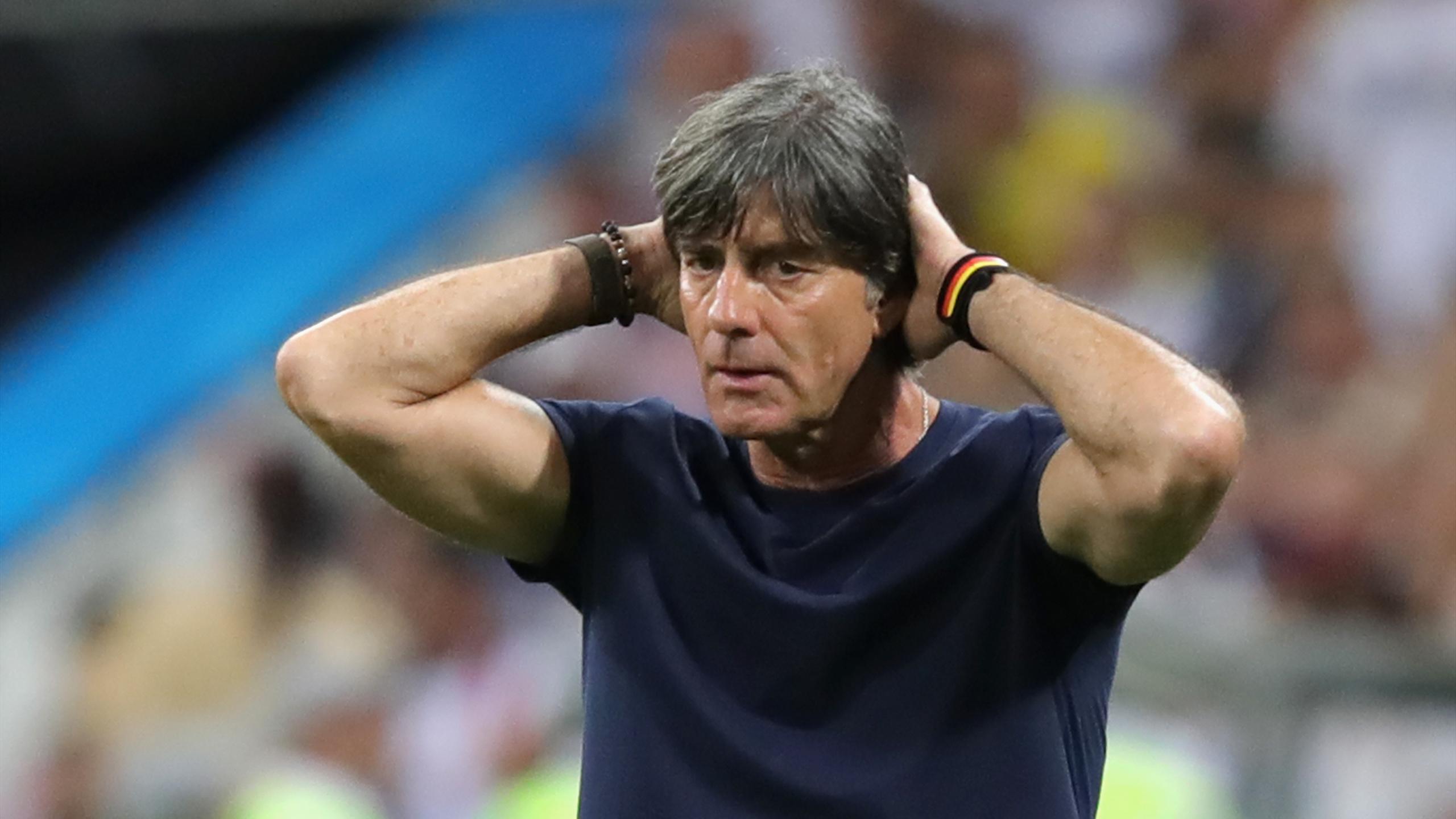 Смотрит спорт 1. Йоахим лёв. Тренер немецкой сборной. Оливер Бирхофф и Йоахим Лев.