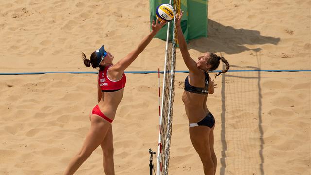 Russia beat Italy for women's beach volleyball gold in Youth Olympic Games Russia beat Italy for women's beach volleyball gold in Youth Olympic Games