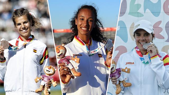 La esperanzadora María Vicente y más promesas españolas: nueve medallas en los Juegos de la Juventud La esperanzadora María Vicente y más promesas españolas: nueve medallas en los Juegos de la Juventud