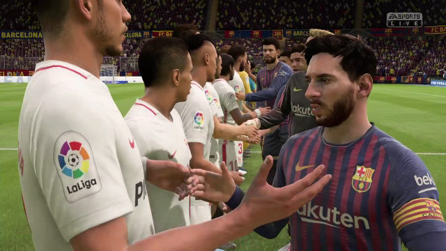 Liga Virtual: Así ha quedado el Barça-Sevilla Liga Virtual: Así ha quedado el Barça-Sevilla