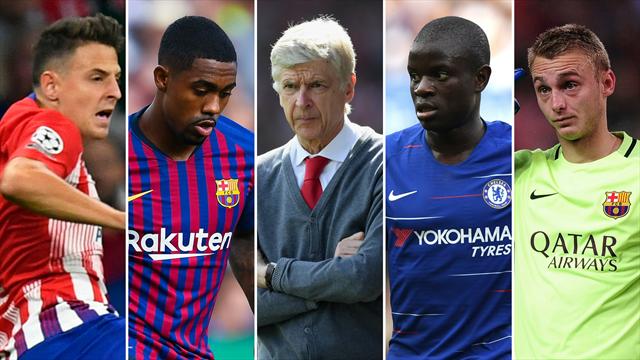 Arias, Malcom, Wenger, Kanté y Cillessen, los nombres del día Arias, Malcom, Wenger, Kanté y Cillessen, los nombres del día
