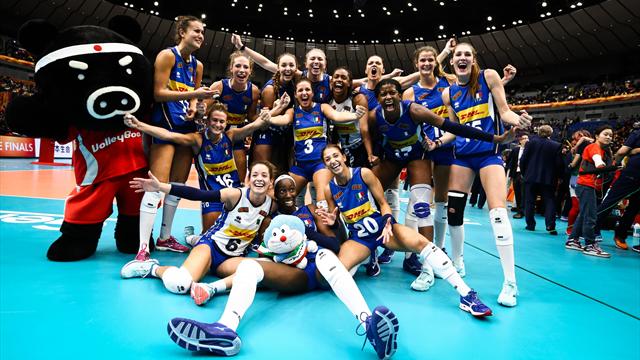 Italia, sei in finale! Cina piegata al tie-break, ora la Serbia per il sogno mondiale