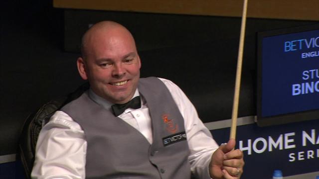 Bizarre scenes as red drops in after Bingham leaves the table Bizarre scenes as red drops in after Bingham leaves the table