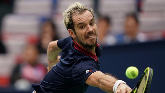 Richard Gasquet est en quarts de finale — Anvers Richard Gasquet est en quarts de finale — Anvers