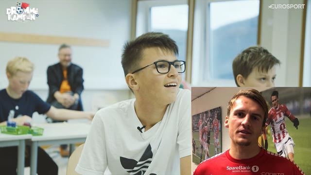 Drømmekampen: Tromsø-stjernens beskjed gjør Iver (13) rørt Drømmekampen: Tromsø-stjernens beskjed gjør Iver (13) rørt