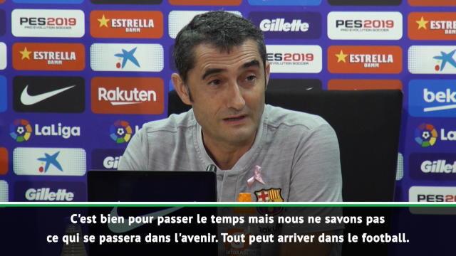 Barcelone - Valverde : "Un retour de Neymar ? Tout est possible dans le football" Barcelone - Valverde : "Un retour de Neymar ? Tout est possible dans le football"