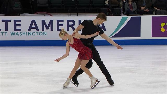 Skate America: beste korte kür Tarasova/Morozov in paarrijden