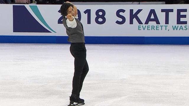 Чен выиграл короткую программу, Воронов – пятый