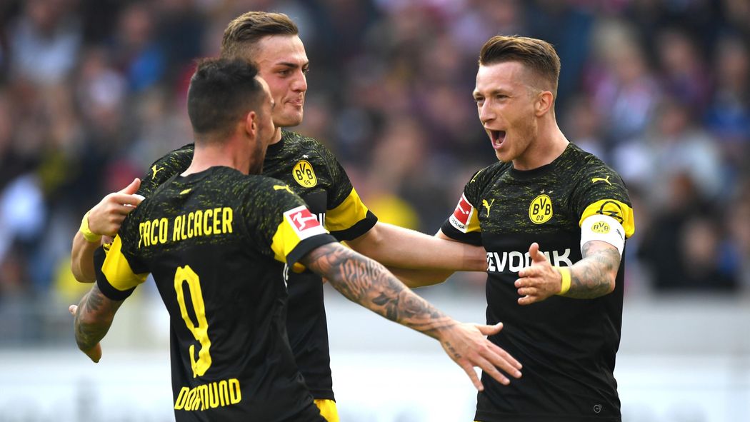 Resultado de imagen para Stuttgart 0-4 Borussia Dortmund