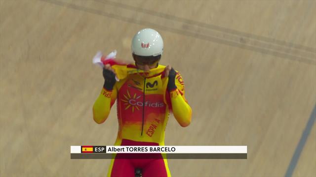 Copa del Mundo: Albert Torres se cuelga la medalla de oro en el Omnium en Francia Copa del Mundo: Albert Torres se cuelga la medalla de oro en el Omnium en Francia