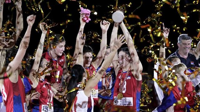 Serbia logra su primer oro mundialista