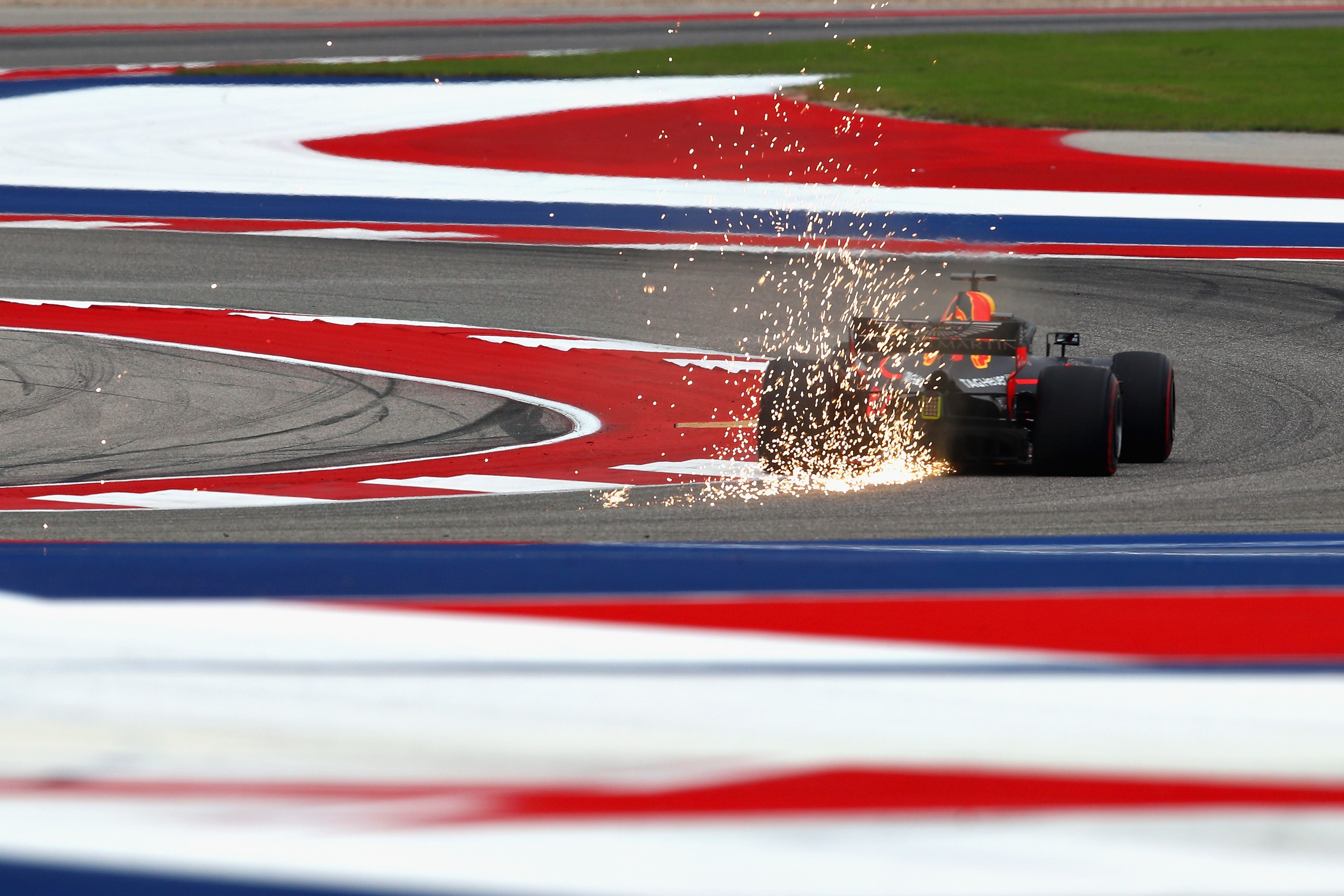 Daniel Ricciardo (Red Bull )au Grand Prix des Etats-Unis 2018