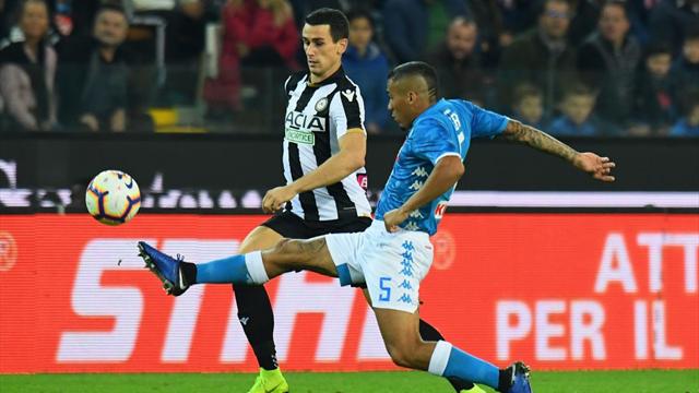 Napoli-Udinese: probabili formazioni e statistiche