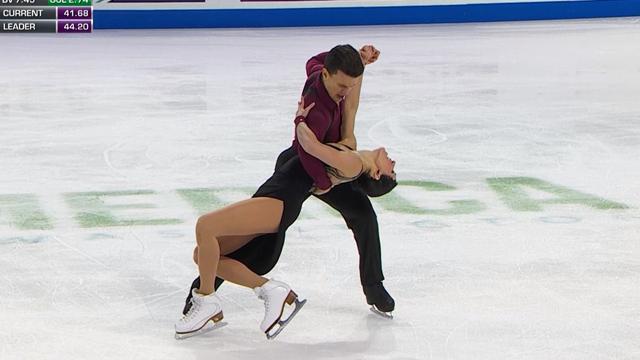 Che eleganza: Charlene Guignard e Marco Fabbri al secondo posto dopo il corto a Skate America Che eleganza: Charlene Guignard e Marco Fabbri al secondo posto dopo il corto a Skate America