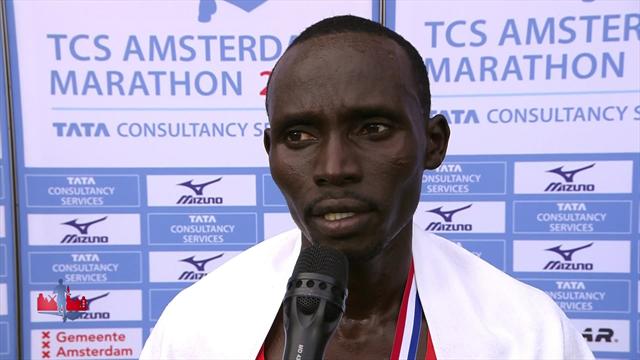Cherono hails 'great achievement'' after winning in Amsterdam Cherono hails 'great achievement'' after winning in Amsterdam