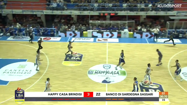Highlights: Happy Casa Brindisi-Banco di Sardegna Sassari 63-74 Highlights: Happy Casa Brindisi-Banco di Sardegna Sassari 63-74