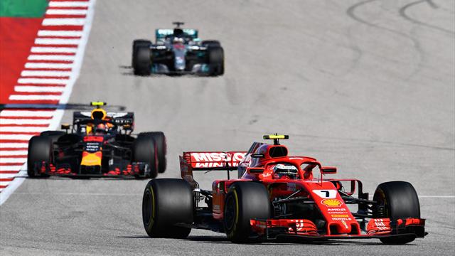 Räikkönen et Verstappen retardent le titre de Hamilton