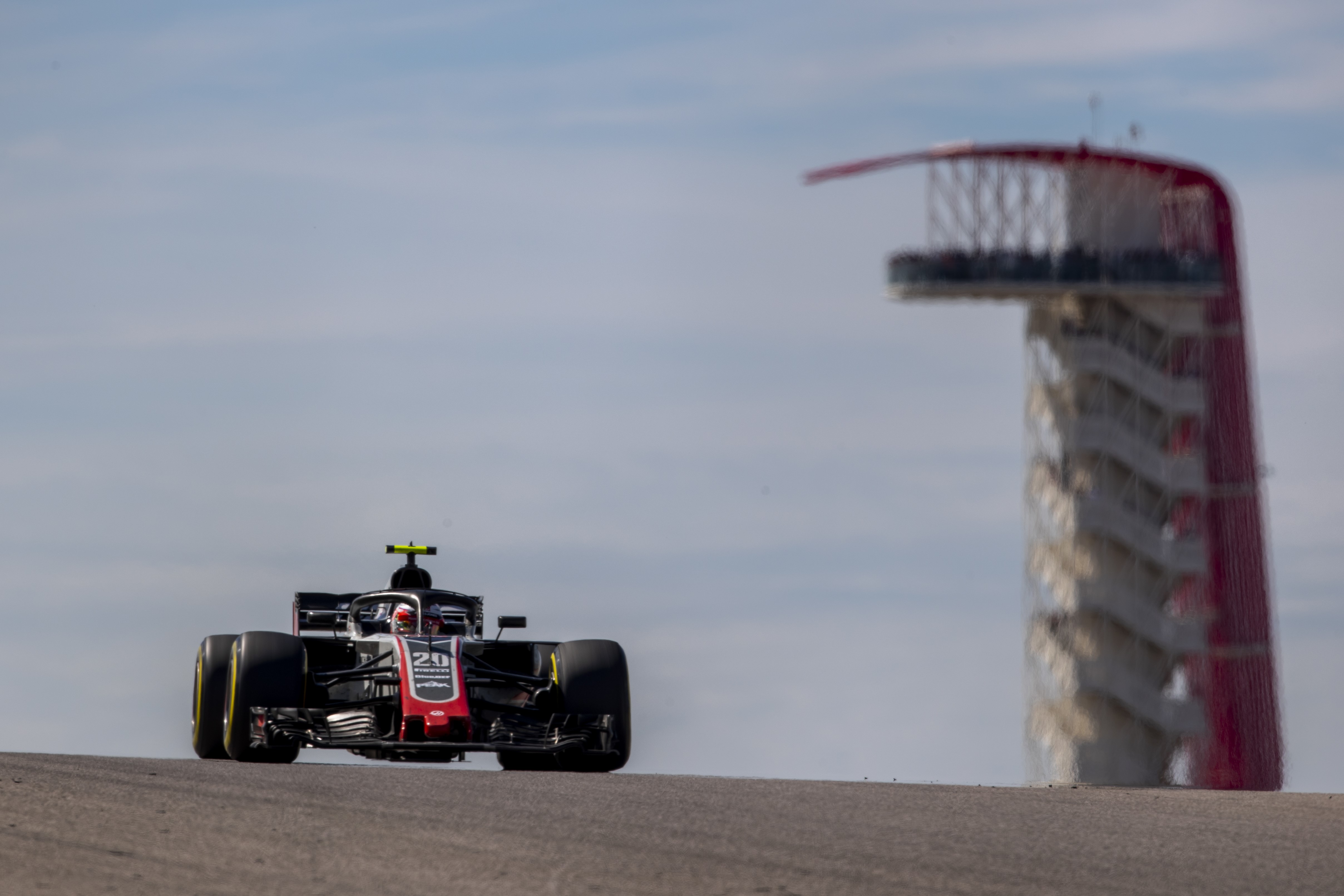 Kevin Magnussen (Haas) lors du Grand Prix des Etats-Unis 2018