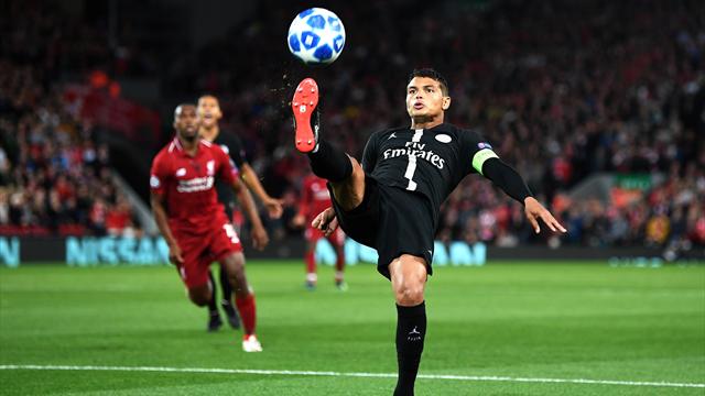 Thiago Silva, absent de l'entraînement, devrait rater Napoli