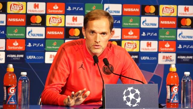Tuchel : "Le PSG n'est pas du tout favori de la Ligue des champions" Tuchel : "Le PSG n'est pas du tout favori de la Ligue des champions"
