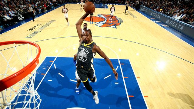 Durant enflamme le Garden, Houston a un problème