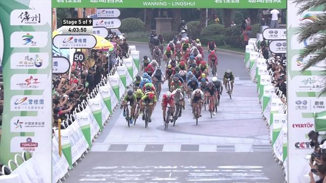 Ronde van Hainan: Tweede sprintzege Belletti, Raymond Kreder derde
