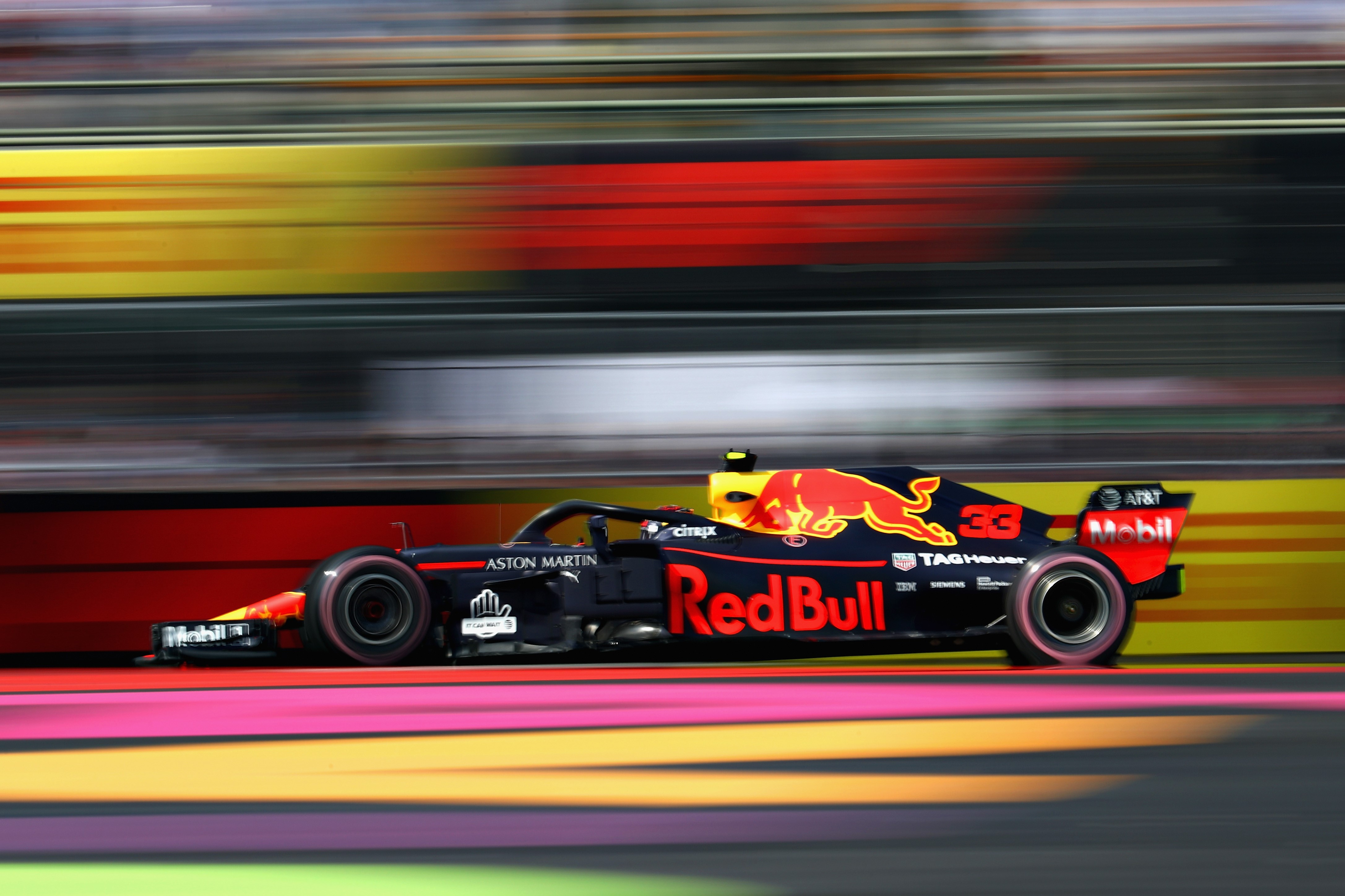 Max Verstappen (Red Bull) au Grand Prix du Mexique 2018