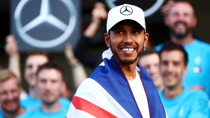 Lewis Hamilton (Mercedes) au Grand Prix du Mexique 2018