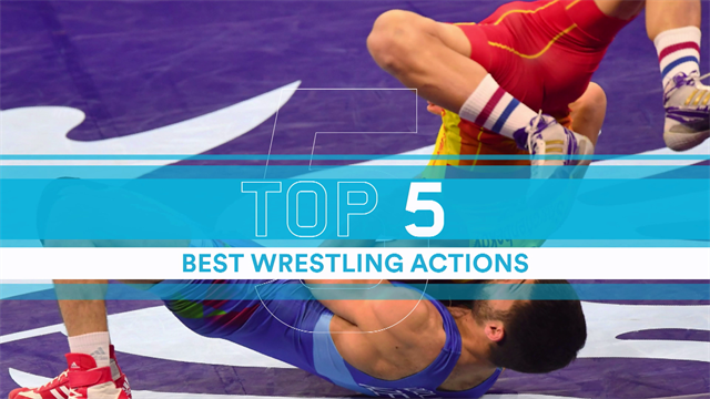 Top 5: Wrestling moves from World Championships in Budapest Top 5: Wrestling moves from World Championships in Budapest