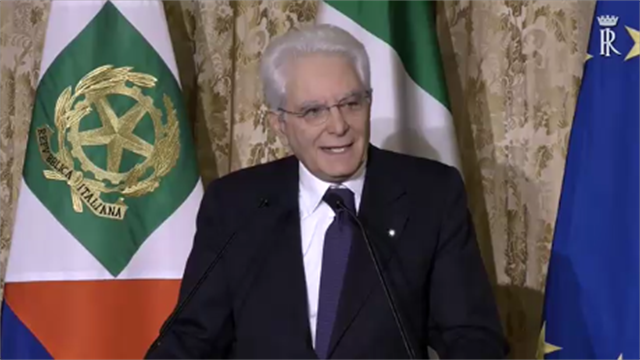 Mattarella all'Italvolley: "Vorrei che il Paese avesse la vostra coesione e correttezza" Mattarella all'Italvolley: "Vorrei che il Paese avesse la vostra coesione e correttezza"