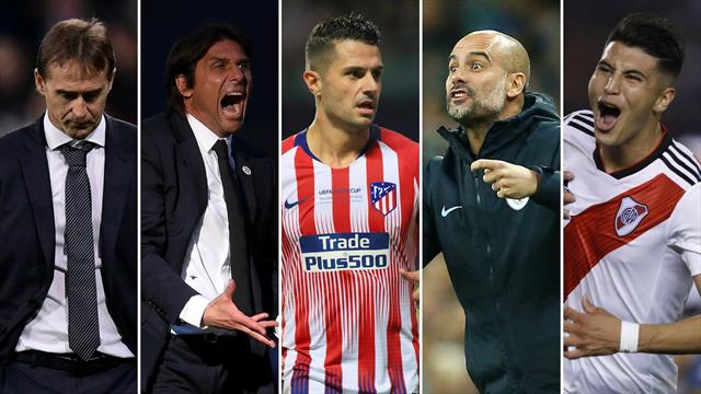 Lopetegui, Conte, Vitolo, Guardiola y Exequiel Palacios, los nombres del día Lopetegui, Conte, Vitolo, Guardiola y Exequiel Palacios, los nombres del día