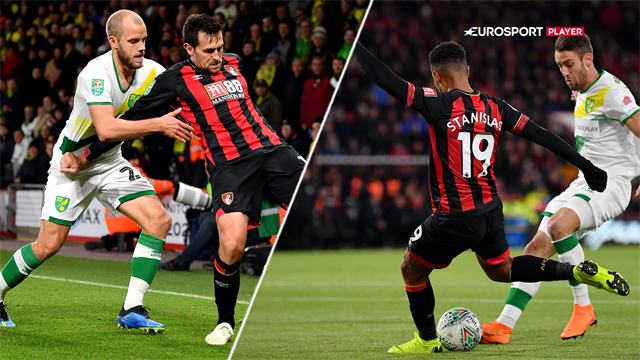 Highlights: Bournemouth fortsætter sin fine stime og slår Pukkis Norwich ud af Carabao Cup’en Highlights: Bournemouth fortsætter sin fine stime og slår Pukkis Norwich ud af Carabao Cup’en