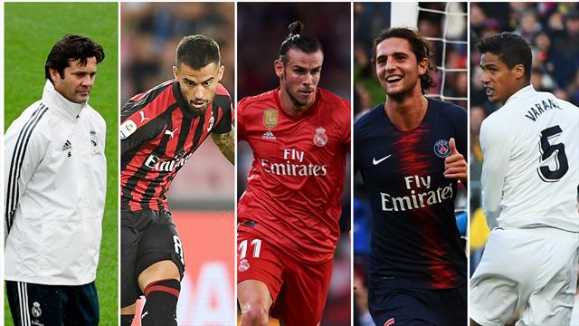 Solari, Suso, Bale, Rabiot y Varane, los nombres del día Solari, Suso, Bale, Rabiot y Varane, los nombres del día