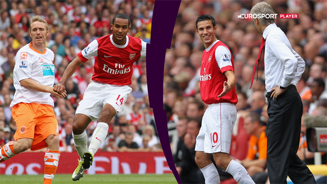 Sidst Arsenal mødte Blackpool hjemme: Walcott-hattrick, Diaby-drøn og Chamakh-header Sidst Arsenal mødte Blackpool hjemme: Walcott-hattrick, Diaby-drøn og Chamakh-header