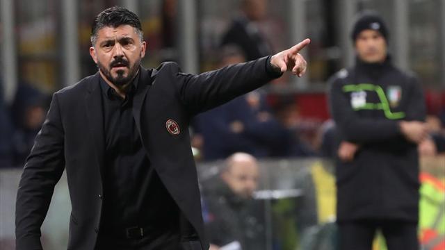 Gattuso: "Higuain non è al meglio, ma contro la Juve ci sarà"