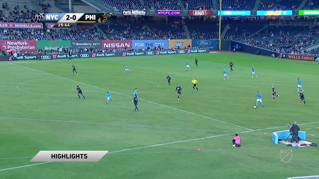 David Villa schießt NYC in den Playoffs weiter David Villa schießt NYC in den Playoffs weiter