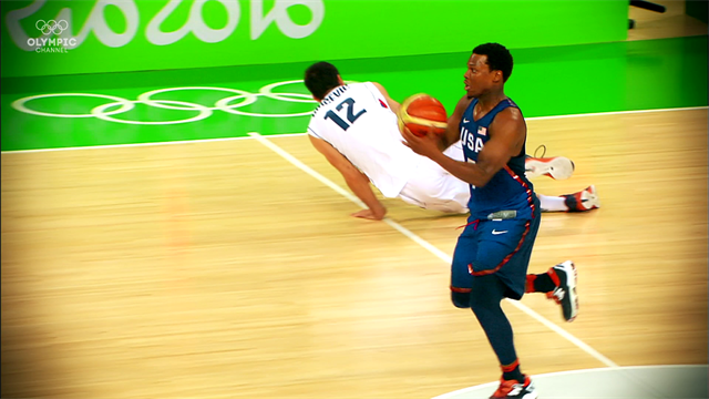 Basketball Top 5: Die besten "Ankle Breaker" bei Olympia Basketball Top 5: Die besten "Ankle Breaker" bei Olympia