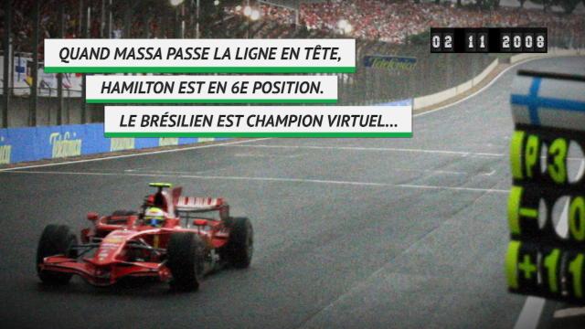 Il y a 10 ans - Lewis Hamilton remportait son premier titre de champion du monde Il y a 10 ans - Lewis Hamilton remportait son premier titre de champion du monde