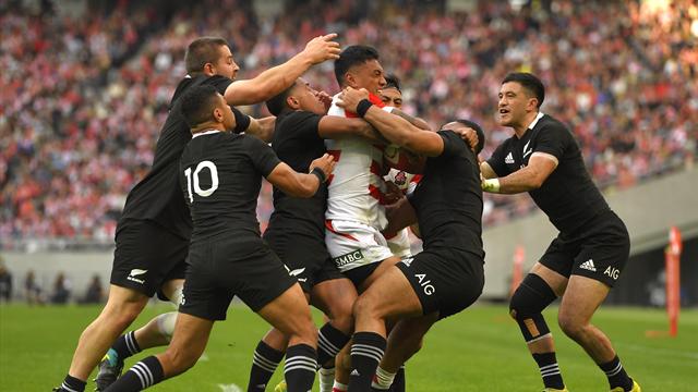 Giappone-Nuova Zelanda 31-69: All Blacks dominanti a Tokyo
