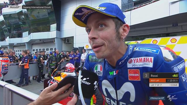 GP Maleisië: Interview Valentino Rossi